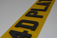 Load image into Gallery viewer, 4D 3mm Laser Cut Style Number Plates