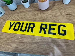 Caravan & Trailer Registration Plates